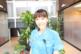歯科助手　山崎　留里子